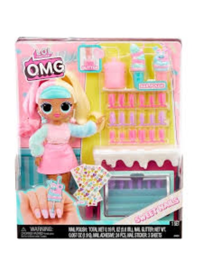 L.O.L. SURPRISE! OMG Sweet Nails Candylicious Sprinkles Shop - Image 1