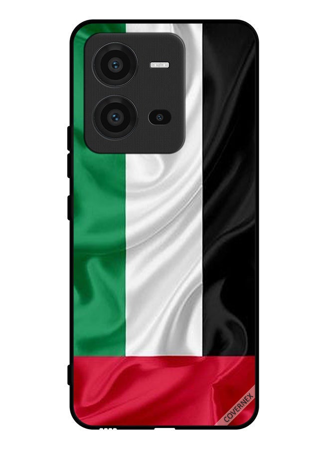 Covernex Protective Case Cover For vivo V25 Uae Flag Cloth - Image 1