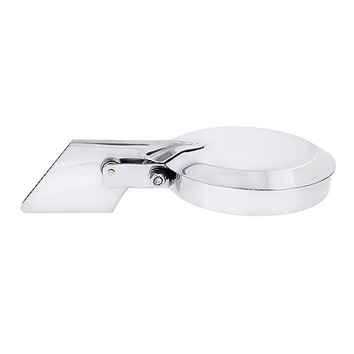 United Pacific 21327 Stainless Steel Rain Cap for 6” Diameter Straight Stack, 430 Stainless Steel Construction, Counter-Balance Design – 6” – ONE Unit - Image 1