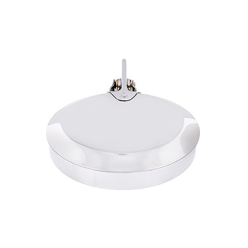 United Pacific 21327 Stainless Steel Rain Cap for 6” Diameter Straight Stack, 430 Stainless Steel Construction, Counter-Balance Design – 6” – ONE Unit - Image 5