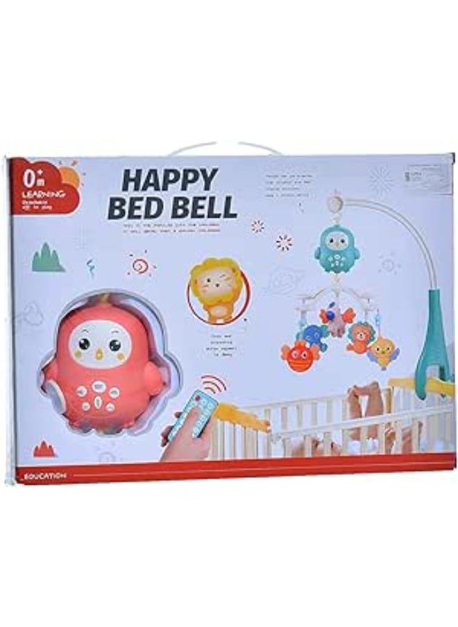 Mastela - Generic Happy Bed Bell With 5 Cute Doll Rattles Cam Be Uninstalled At Any Time For Baby's Amusement - Multi Color - Image 1