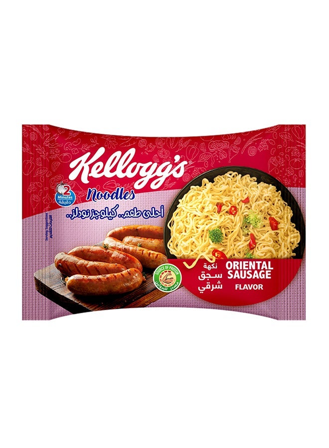 Kellogg's Oriental Sausage Flavour Noodles 70grams (Pack of 5) - Image 2