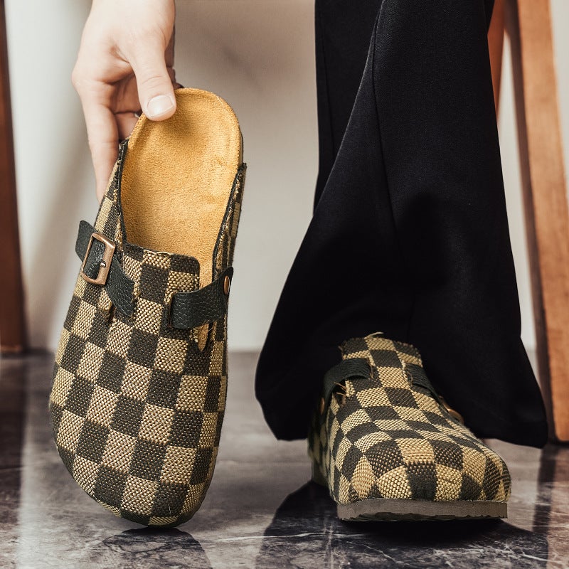 Dropshipping Birkenstock النمط حذاء للرجال 2026 الصيف الجديد العلامة التجارية العصرية في الهواء الطلق غير الانزلاق انزلاق على كورك زوج حذاء - Image 4