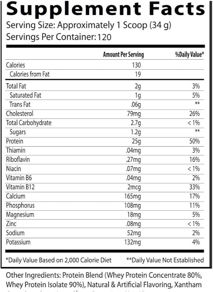 Insane labz - Insane Labs Whey Protein 8.8 lbs Vanilla - Image 1