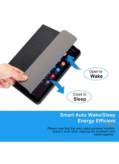 AGPtek AGPTEK Keyboard Case for All-New Amazon Fire HD 8/8 Plus(2020 Release, 10th & 2022 Release, 12th),with Detachable Wireless Bluetooth Keyboard  - Image 5