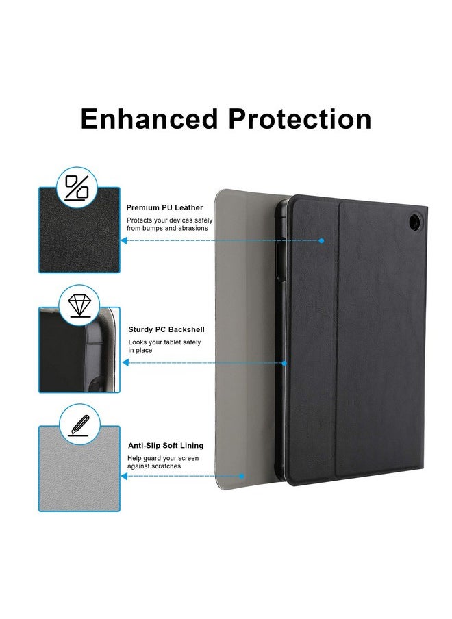 AGPtek - AGPTEK Keyboard Case for All-New Amazon Fire HD 8/8 Plus(2020 Release, 10th & 2022 Release, 12th),with Detachable Wireless Bluetooth Keyboard - Image 1