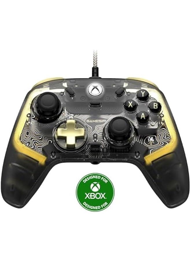 Generic - Kaleid Flux Enhanced Wired Controller for Xbox, RGB Lighting and Hall Effect Joystick, Compatible with Xbox Series X|S, Xbox One, Windows 10/11 PC - Officially Licensed - Image 1