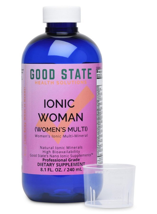Good State Good State Ionic Woman | Women's Liquid Ionic Multi Mineral | Vegan | Dietary Supplement | 15 Different Minerals (8 oz.)  - Image 4