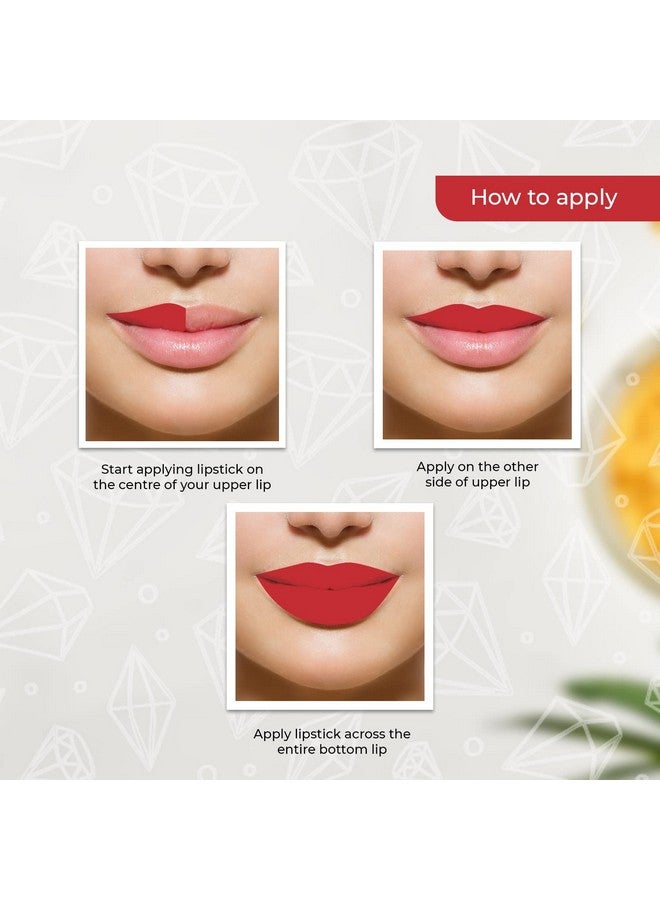 لينفور أحمر الشفاه السائل كولور مي أب غني بفيتامين A وE، ذو صبغة فائقة مقاومة للتلطخ، مظهر غير لامع، أحمر روبي 2 مل - Image 3