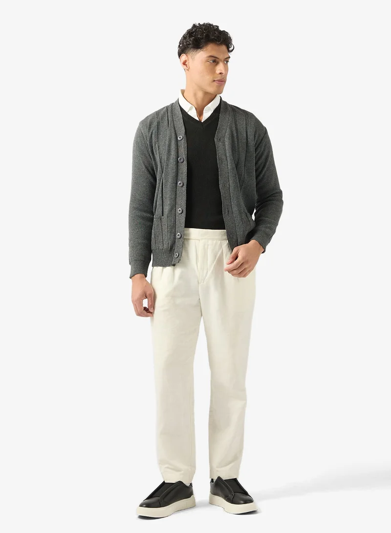 Robert Wood  Casual Buttoned Cardigan for Men | Best Price UAE