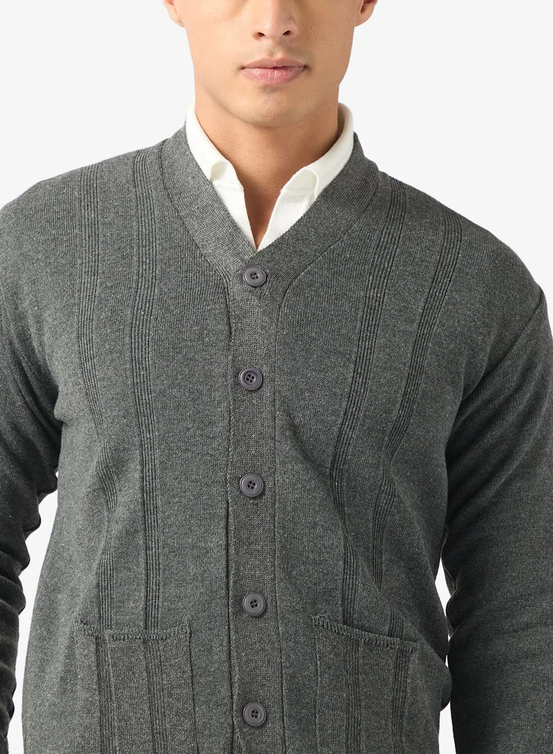 Robert Wood  Casual Buttoned Cardigan for Men | Best Price UAE