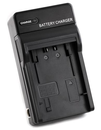 Norifon NP-FH50 Wall Charger for Sony DCR-DVD108 DCR-DVD610 DCR-DVD105 DCR-HC21 DCR-HC52 DCR-HC38 DCR-SR45 DCR-SR47 DCR-SX85 DCR-SX45 DCR-SX44 HDR-SR11 HDR-SR12 HDR-XR160 and More with Foldable Plug - Image 1