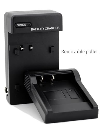 Norifon NP-FH50 Wall Charger for Sony DCR-DVD108 DCR-DVD610 DCR-DVD105 DCR-HC21 DCR-HC52 DCR-HC38 DCR-SR45 DCR-SR47 DCR-SX85 DCR-SX45 DCR-SX44 HDR-SR11 HDR-SR12 HDR-XR160 and More with Foldable Plug - Image 5