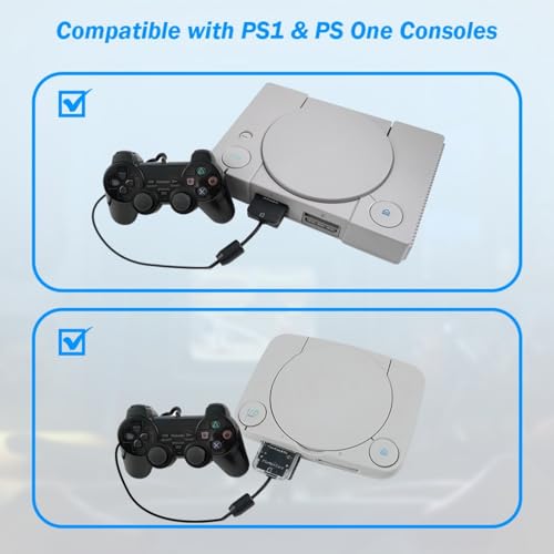 BITFUNX PSxMemCard PS1 Memory Card - Supports Firmware Upgrade, Saves Game Data and FreePSXBoot, Includes a 512MB MicroSD Card, High Speed Game Memory Card for PS1/PS One Console - Image 3