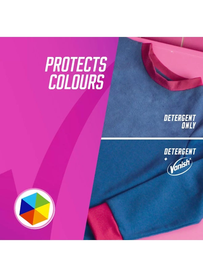 Vanish Oxi Action Fabric Stain Remover Powder Coloured & White Clothes | Carpet & Laundry Detergent 1.9 kg | Multi Power Detergent - Image 4