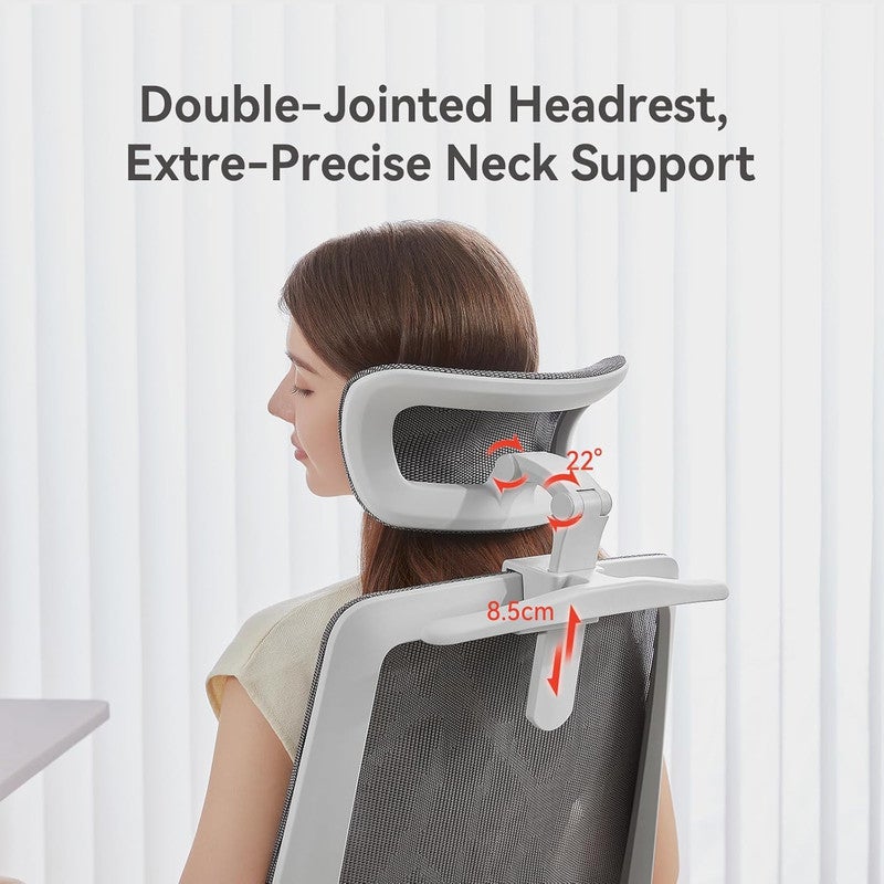 Altis Ergonomic Mesh Office Chair with Dual Back Design & Flip-up Armrests | Office Chair M59AS-M301 - Image 3