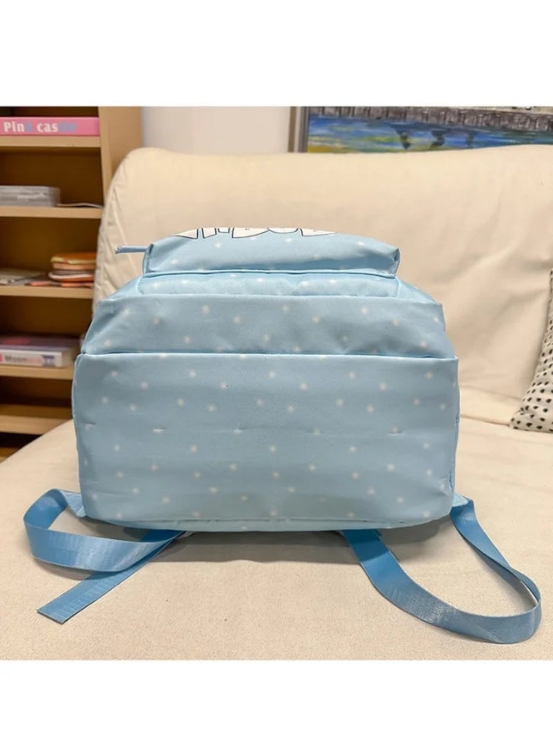 لابوبو Labubus New Large-size Cartoon Backpack Gor Travel, Versatile, Exquisitely Printed, Casual Hand-Held Trendy School Bag For Men And Women 43*30*19CM - Image 5