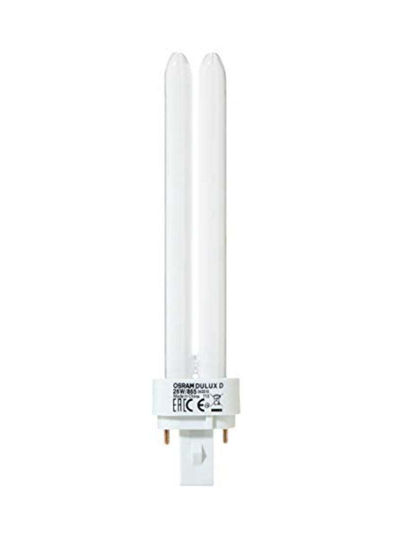 Osram - Osram Dulux-D 26 Watt 26W / G24D-3 Cap / 865 Daylight Color 2 Pin - Image 1