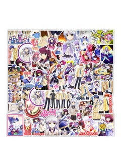 Inder 50pcs Anime Theme Stickers Pack For Laptop Cool Anime Cartoon Water Bottle Skateboard Notebook Phone Guitar Bike Decals  - Image 1