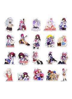 Inder 50pcs Anime Theme Stickers Pack For Laptop Cool Anime Cartoon Water Bottle Skateboard Notebook Phone Guitar Bike Decals  - Image 2