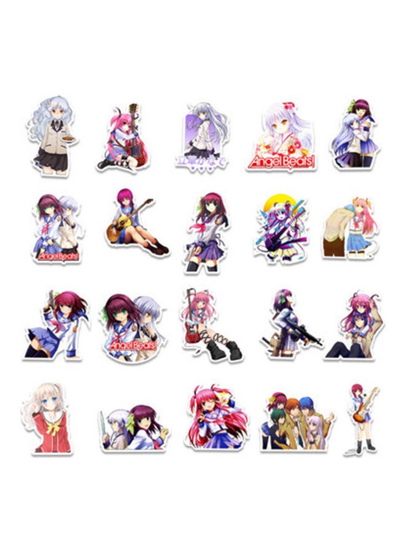 Inder 50pcs Anime Theme Stickers Pack For Laptop Cool Anime Cartoon Water Bottle Skateboard Notebook Phone Guitar Bike Decals - Image 2
