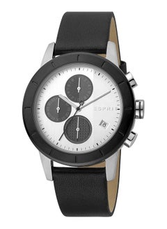 Esprit Stainless Steel Chronograph Men's Watch With Black Leather Band ES1G108L0055 - pzsku/ZA1A451FED4982DC5F5A0Z/45/_/1715066477/e9ab992f-9c5e-4a78-8f64-3b7ac70626b9