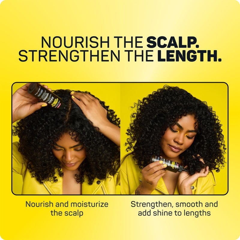 Marc Anthony Strengthening Scalp & Hair Oil for Curly Hair, Strictly Curls - Lightweight Hydrating Hair & Scalp Oil Adds Shine & Reduces Breakage for Long Lasting Curls - Non-Greasy & Reduces Frizz - Image 3
