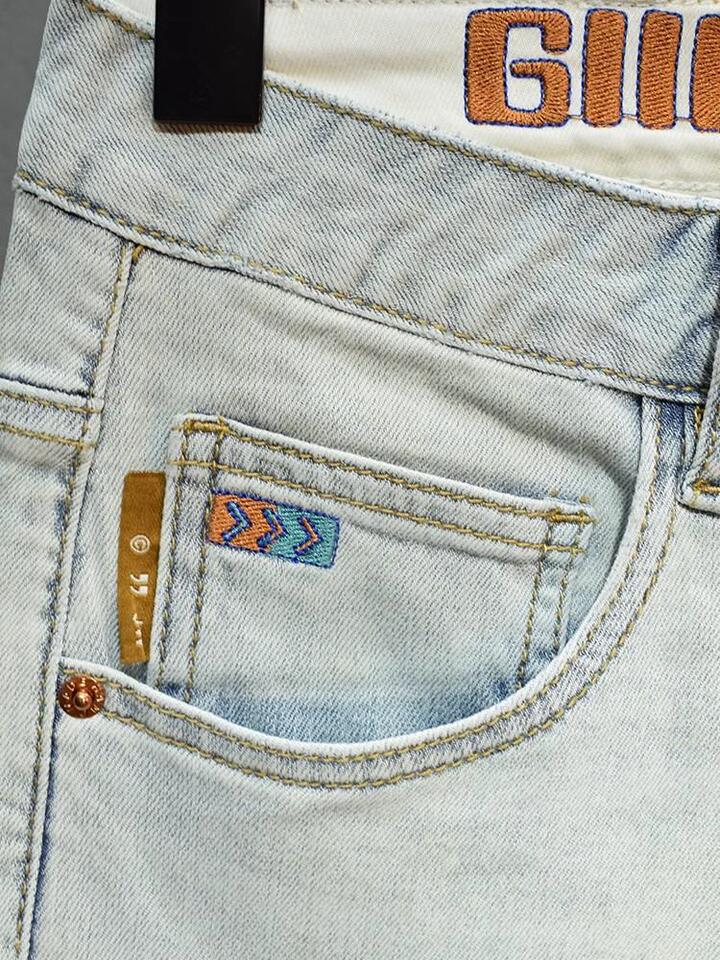 Unisex Classic Denim Jeans Loose Fit Daily Outdoor Wear - Image 5