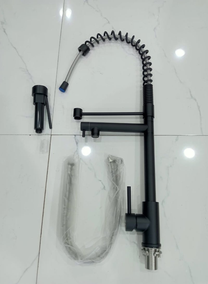 D&N Modern Wall-Mounted Cold Water Kitchen Tap - Sleek Design for Compact Efficiency - Image 3
