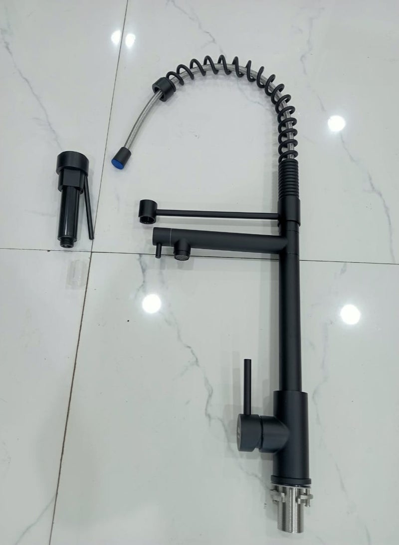 D&N Modern Wall-Mounted Cold Water Kitchen Tap - Sleek Design for Compact Efficiency - Image 2
