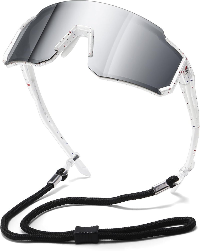 Duco Elegant practical multi-option build Polarized Kids Sunglasses Youth Sports Cycling Shades Lightweight Frame UV400 Child Boys Girls Baseball SunGlasses DK310 Daily use improved quality - Image 1