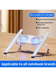 erorex Magnetic levitation ultra quiet aluminum alloy laptop stand, laptop stand with fan, lightweight storage and easy folding laptop holder, versatile and compatible with all 12-21 inch notebook laptop.  - Image 5
