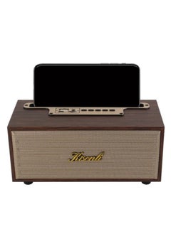 Kisonli G12A Bluetooth Speaker 8W – 1200mAh – FM/AUX/TF card/USB | Brown Wood - pzsku/ZA1A4B045CB860D9DC44BZ/45/_/1725884869/a73bdc29-f0f6-4f9c-a1c8-6e5311a57b45