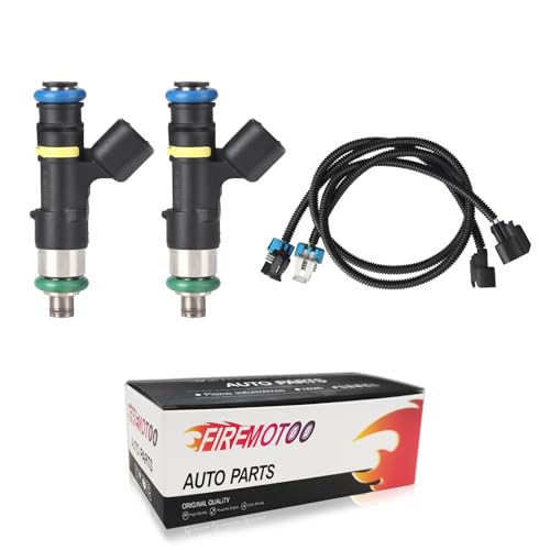 FIREMOTOO Fuel Injectors Harness set of 2 Compatible with Polaris Ranger 800 20112017 Ranger Crew 800 20102014 Ranger XP 800 20122013 RZR 800 20112013 1204318 12043190280158197 4 Holes - Image 1