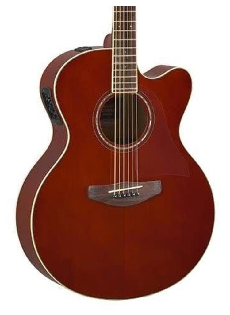 Yamaha CPX600 Acoustic Guitar - Root Beer - Image 2
