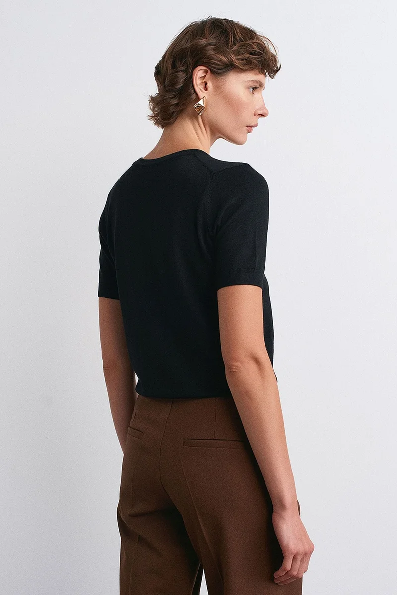 Dilvin Black DILVIN Women's Knit Sweater for Women | Best Price UAE
