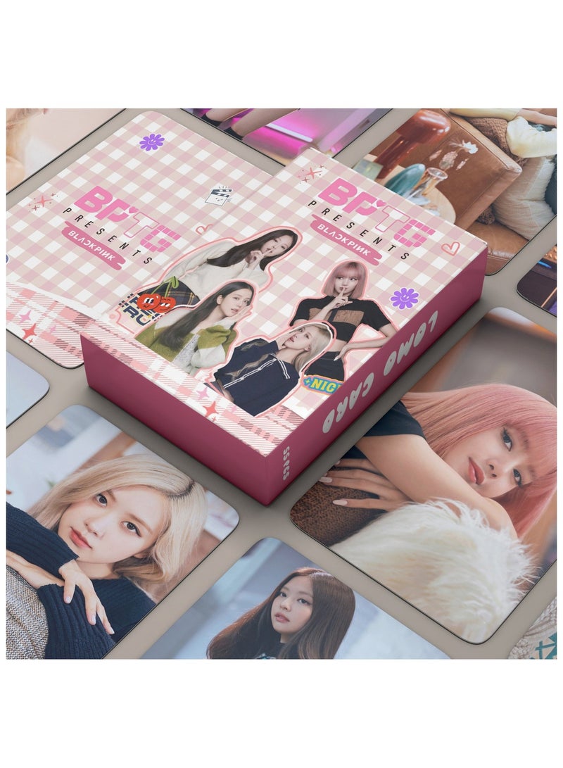 NIBEMINENT 55 Pcs Kpop BLACKPINK Lomo Cards Card For Fans Collection Gifts - Image 2
