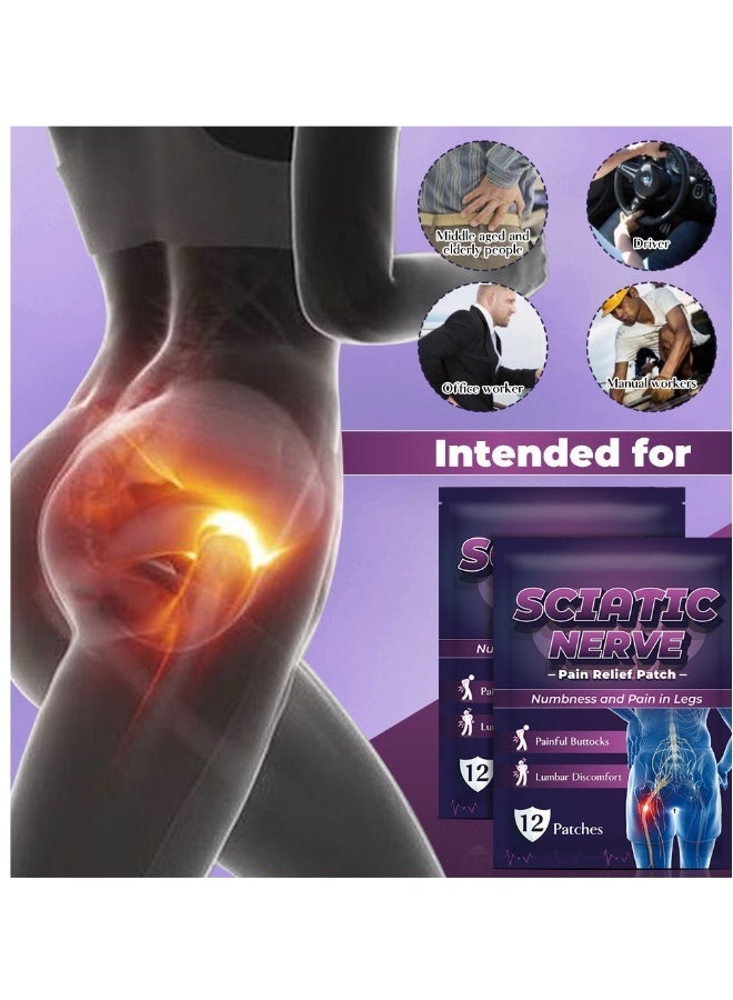 Sumifun Sciatica Relief Patch – Multifunctional Pain Relief Solution - Image 3