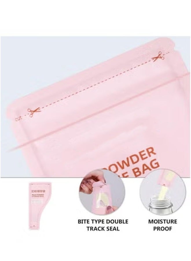 Portable Milk Powder Storage Bag, Outdoor Fresh Keeping Home Pouch Supplies Preservation Powder Milk Freezer Pouches Sealed for Long Storage Formula Disposable Container Breast Term Breastmilk 30pcs - Image 2