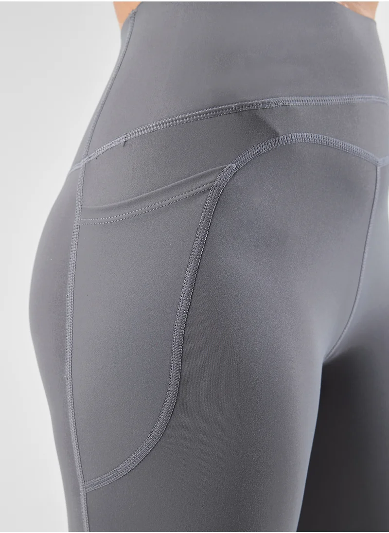 فورورد High Rise Seamless Leggings With Pockets