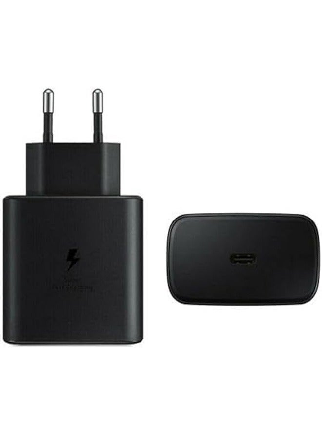 Super Fast Charging 45W PD Charger for Samsung Devices - Black - Image 1