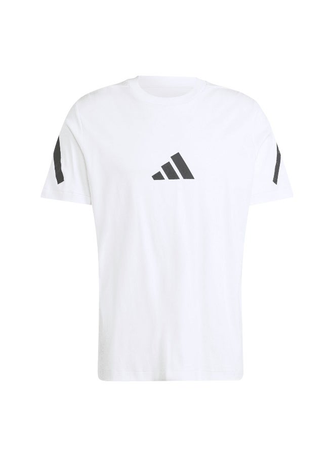 Adidas Adidas M Z.N.E. Tee White Training T-Shirts For Men Xs  - Image 2