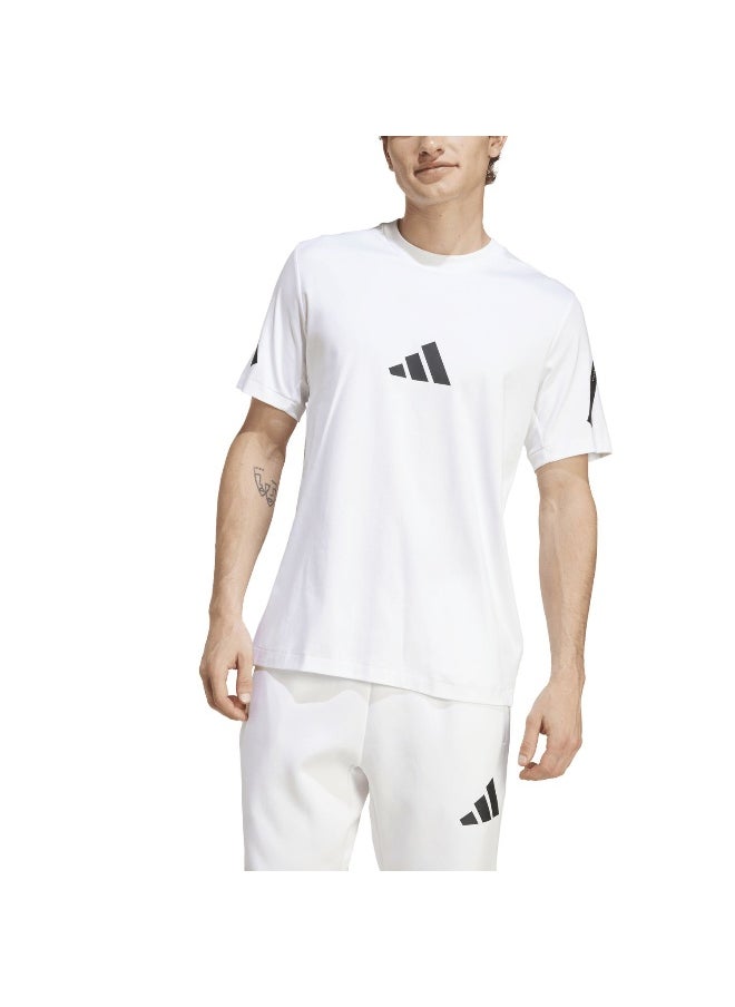 Adidas Adidas M Z.N.E. Tee White Training T-Shirts For Men Xs  - Image 4