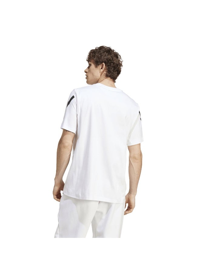 Adidas Adidas M Z.N.E. Tee White Training T-Shirts For Men Xs  - Image 5