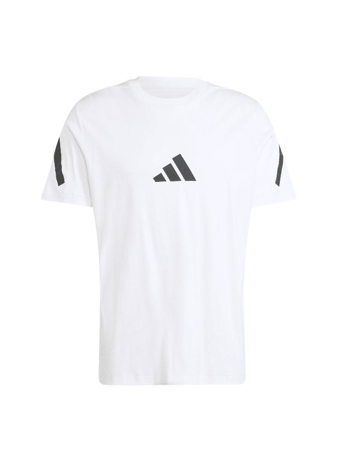 Adidas Adidas M Z.N.E. Tee White Training T-Shirts For Men Xs  - Image 1