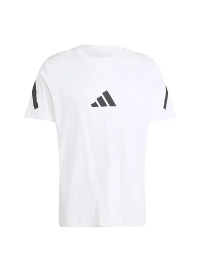 Adidas M Z.N.E. Tee White Training T-Shirts For Men XS