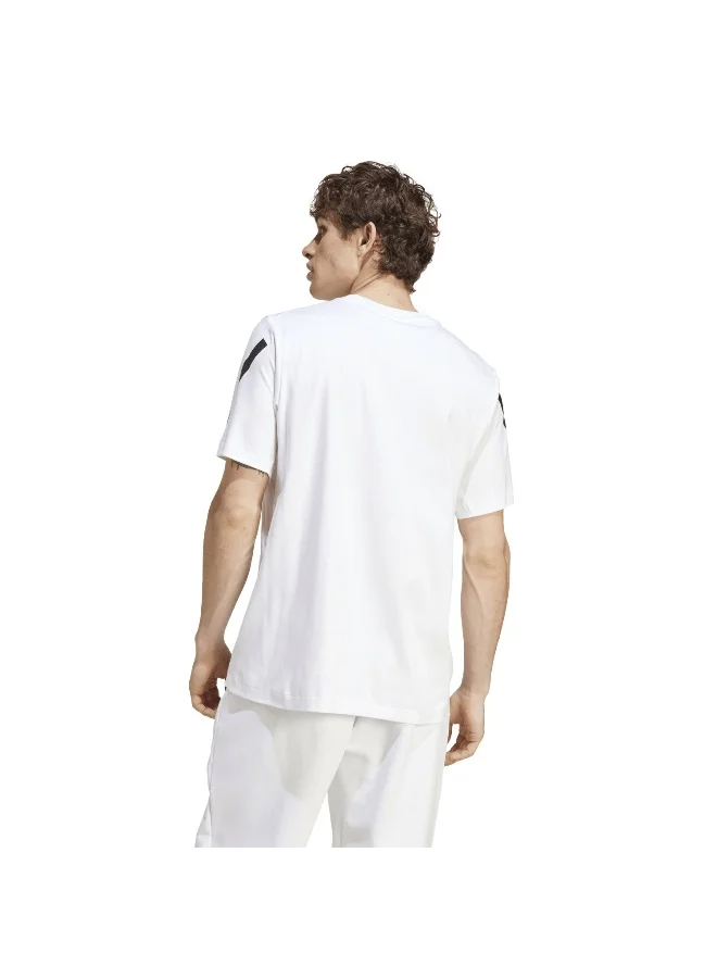 Adidas M Z.N.E. Tee White Training T-Shirts For Men XS