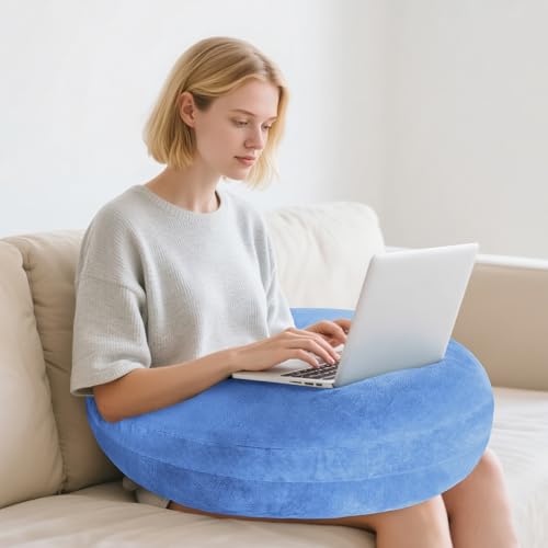vamorry Gaming Pillow Arm Support Pillow for Bed & Sofa: Ergonomic U-Shaped Lap Pillow with Elbow Rest for Adults & Kids - Reduces Arm Pain & Fatigue During Gaming, Reading, Working & Crocheting - Image 1
