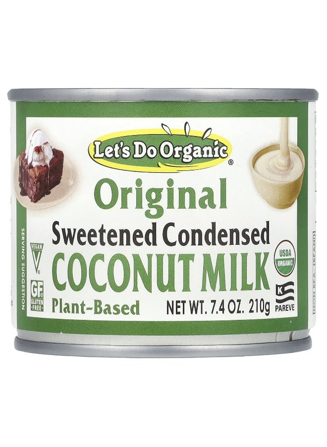Edward & Sons, Let's Do Organic®, Sweetened Condensed Coconut Milk, Original , 7.4 oz (210 g) - Image 1