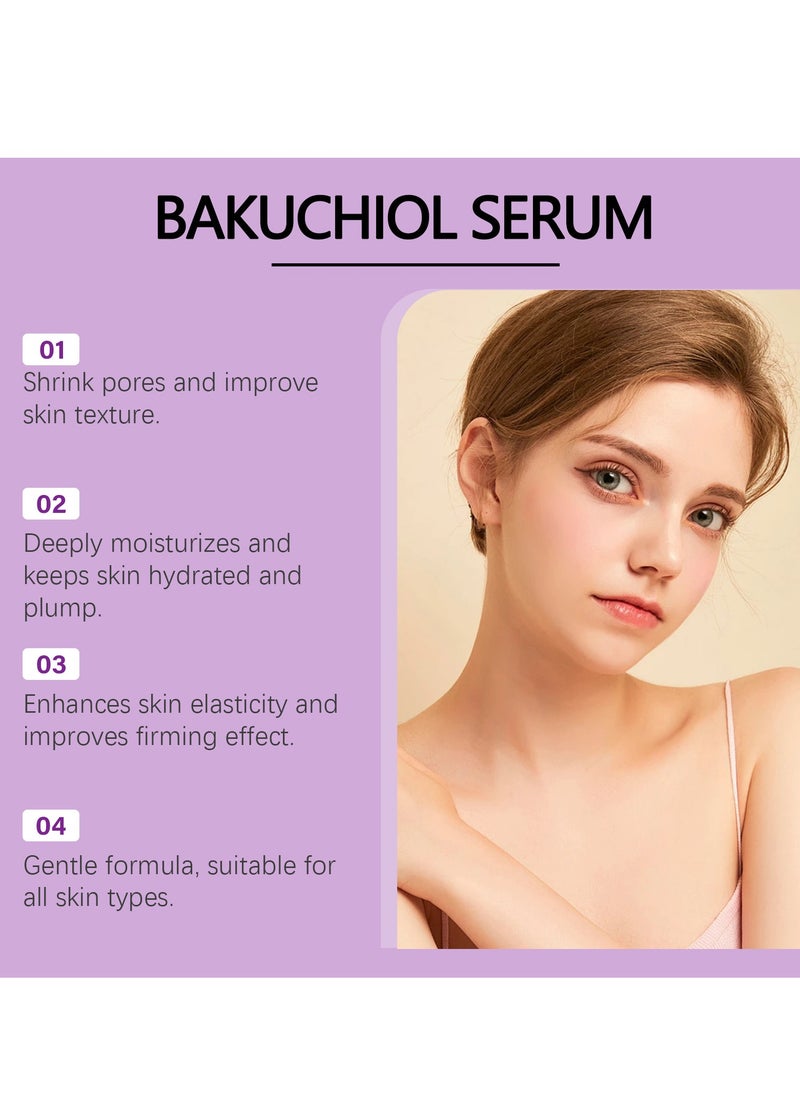 West&Month - Bakuchiol Serum, 5,000ppm Bakuchiol, Pore Minimizer for Face, Anti-Aging, Hydrating Glow Serum, Facial Serums For Skin Repair, Facial Moisturizer for Women and Men, Reduces Wrinkles, Fine Lines 30ml - Image 1